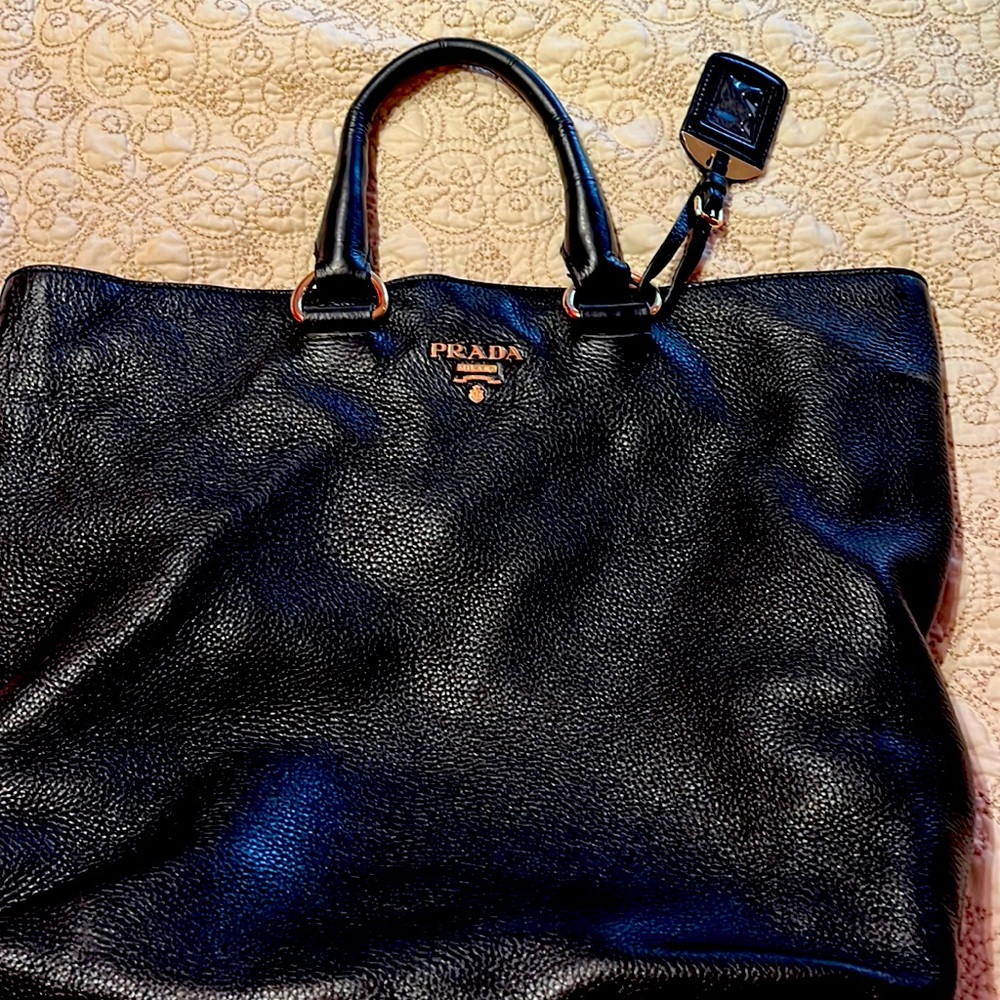 Prada tote, laptop or book bag